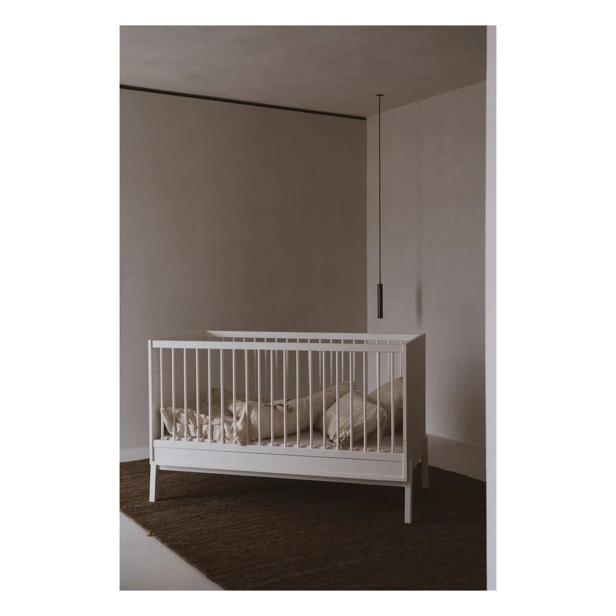 Quax - Ashi Baby Bed 60x120 cm | Cream