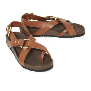 Soeur - Mexican Leather Sandals | Cognac