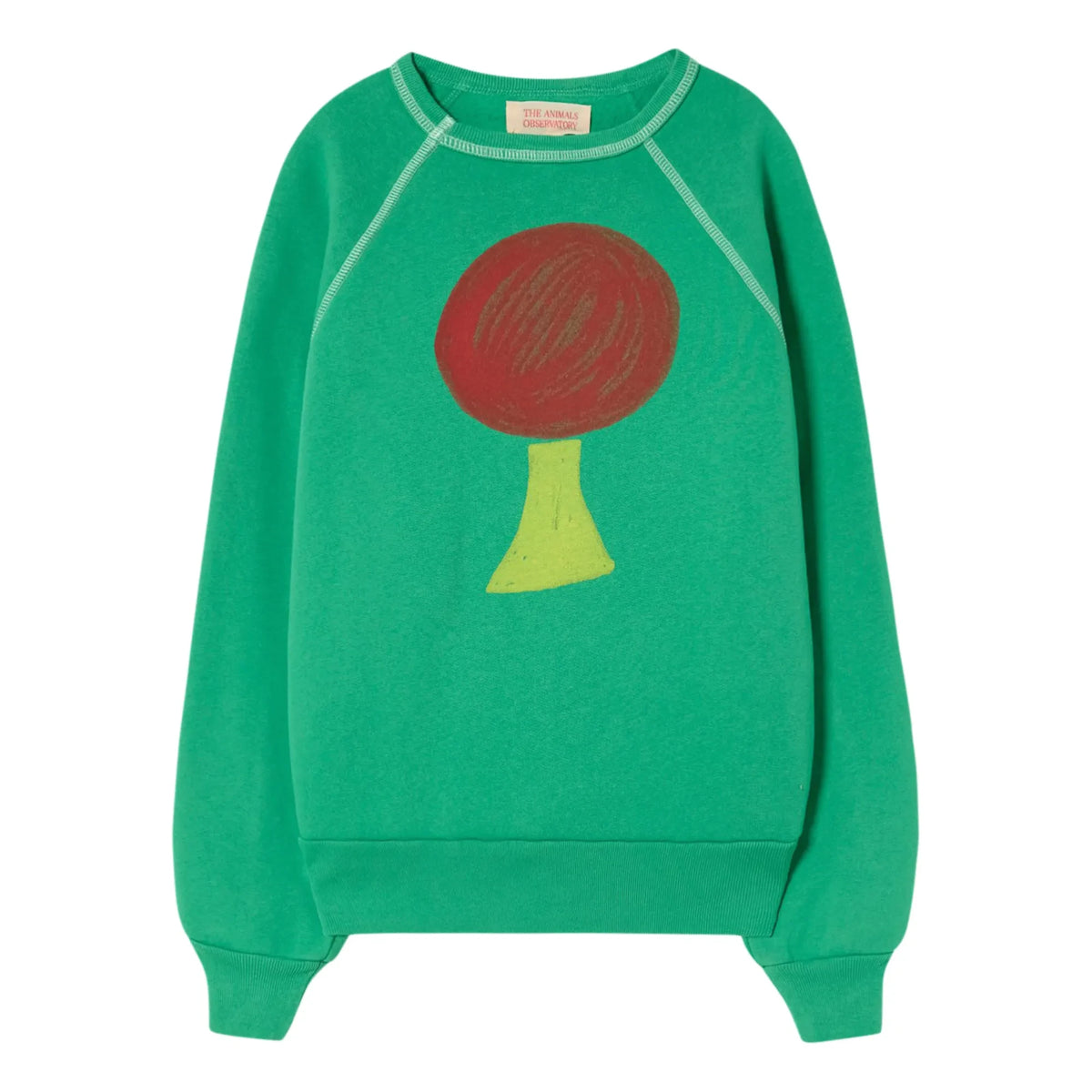 The Animals Observatory - Shark Motif Sweatshirt | Green