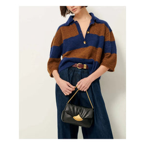 Sessùn - Diviluz Puffy Leather Bag | Black