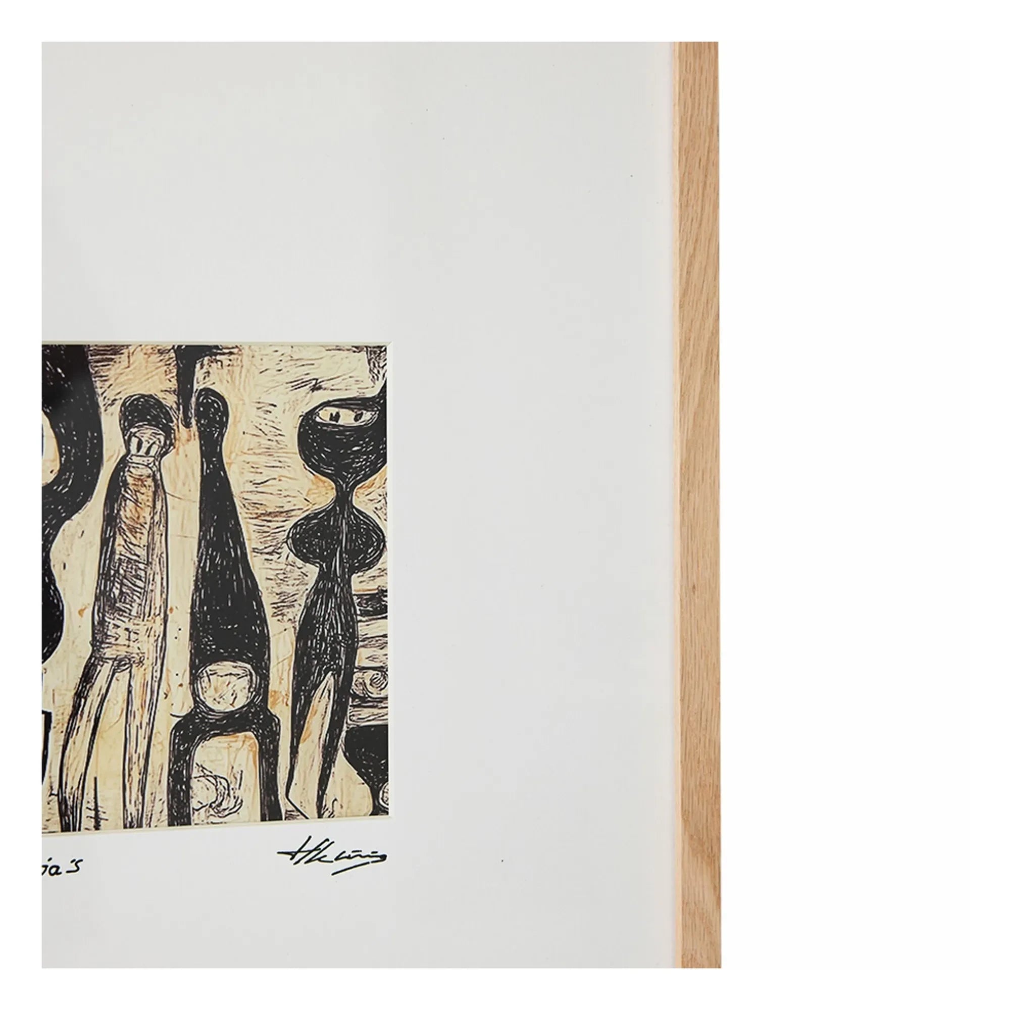 HKliving - Framed Funky Ninja's Artwork