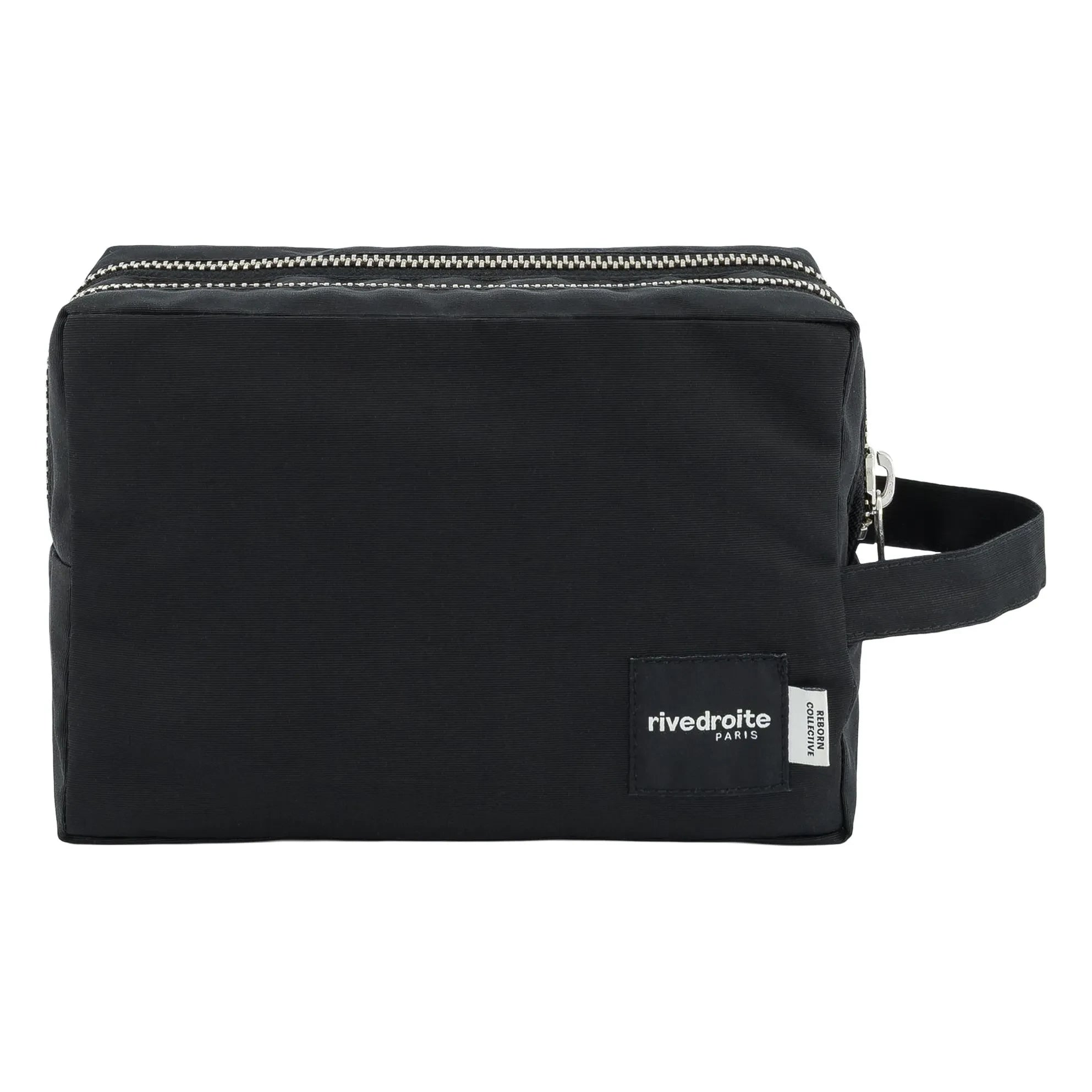 rivedroite - Charonne Canvas Toiletry Bag Recycled Fibers | Black