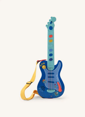 Moulin Roty - Electric Guitar - Puce & Pilou | Blue
