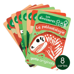 Yoto Player - Explorobots Cards: Dinosaurs - Pack of 8