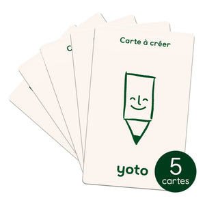 Yoto Player - Kartlar oluşturmak için - 5'li paket