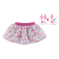 Corolle - 36 cm Doll with Floral Skirt | Pink