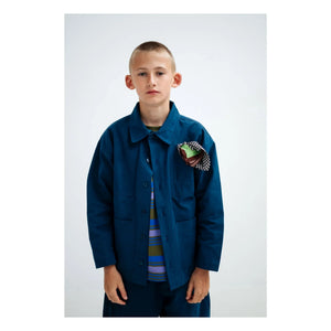 Repose AMS - Organic Cotton Work Jacket | Dark Blue