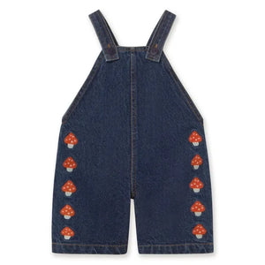 Tinycottons - Denim Mantar Salopet | Koyu Mavi