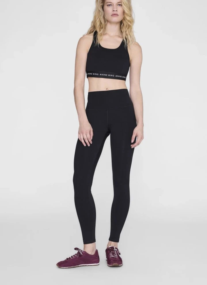 Anine Bing - Dave Leggings | Black