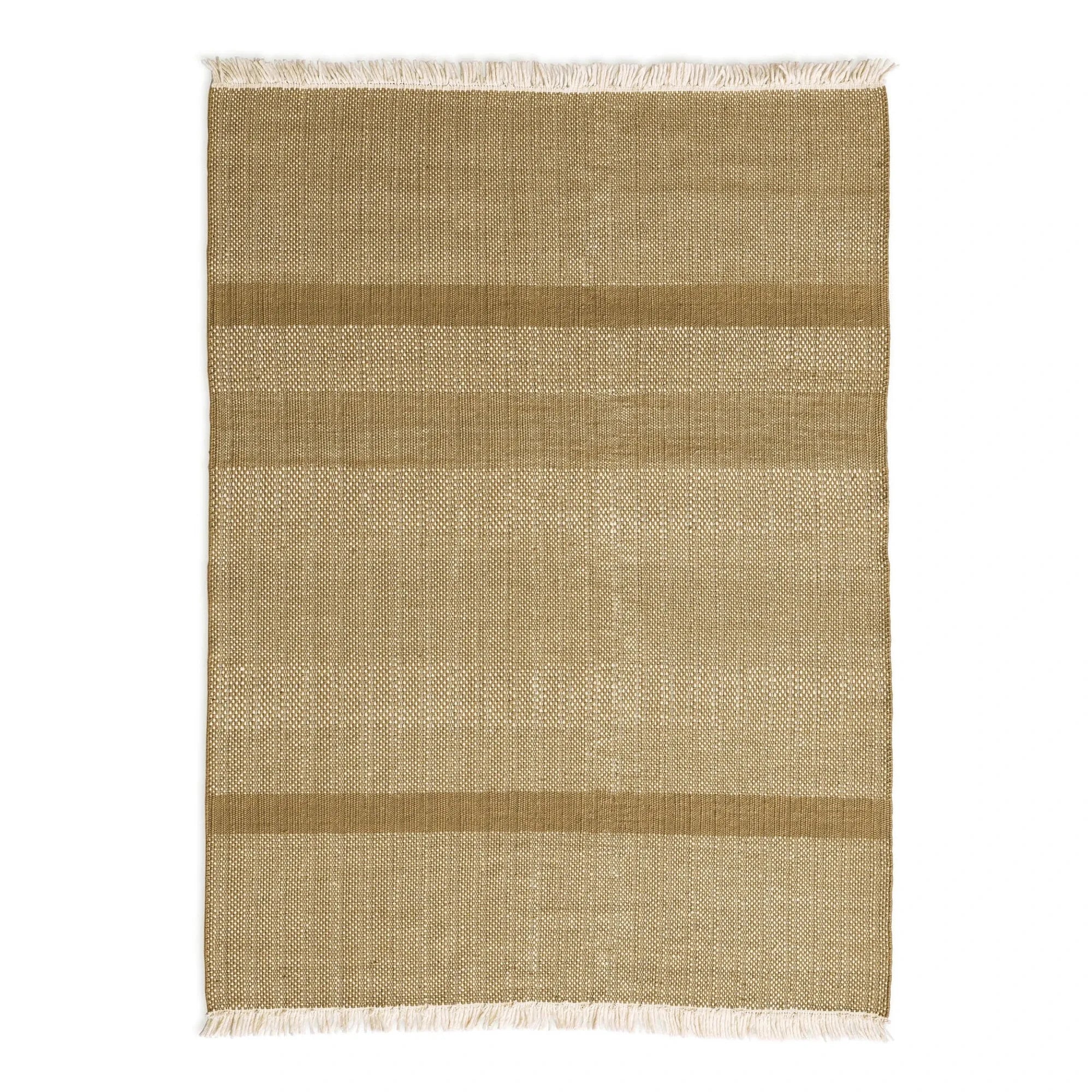 Nanimarquina - Tres Textured Carpet, Elisa Padrón | Mustard