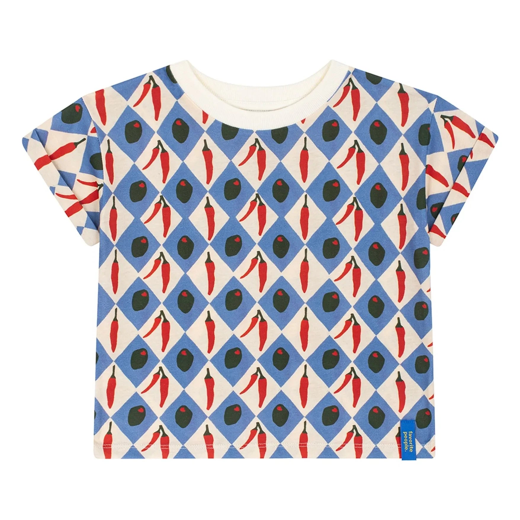 Favorite People - Oliva Peppers T-Shirt | Blue