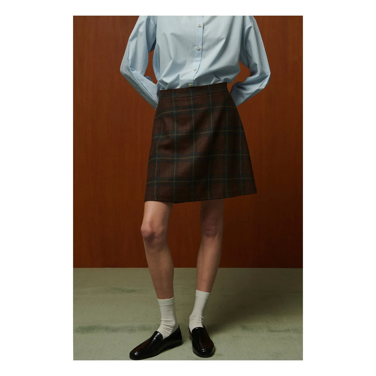 BELLEPIECE - Ross Laine Skirt | Brown