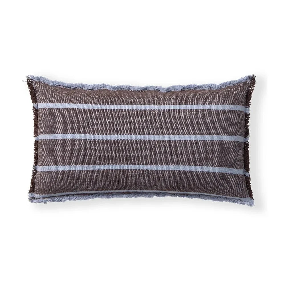 Lorena Canals - Striped Rectangular Pillow | Light Blue