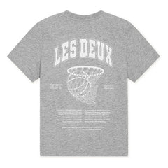 Les Deux - Hoop Organic Cotton T-Shirt | Gray