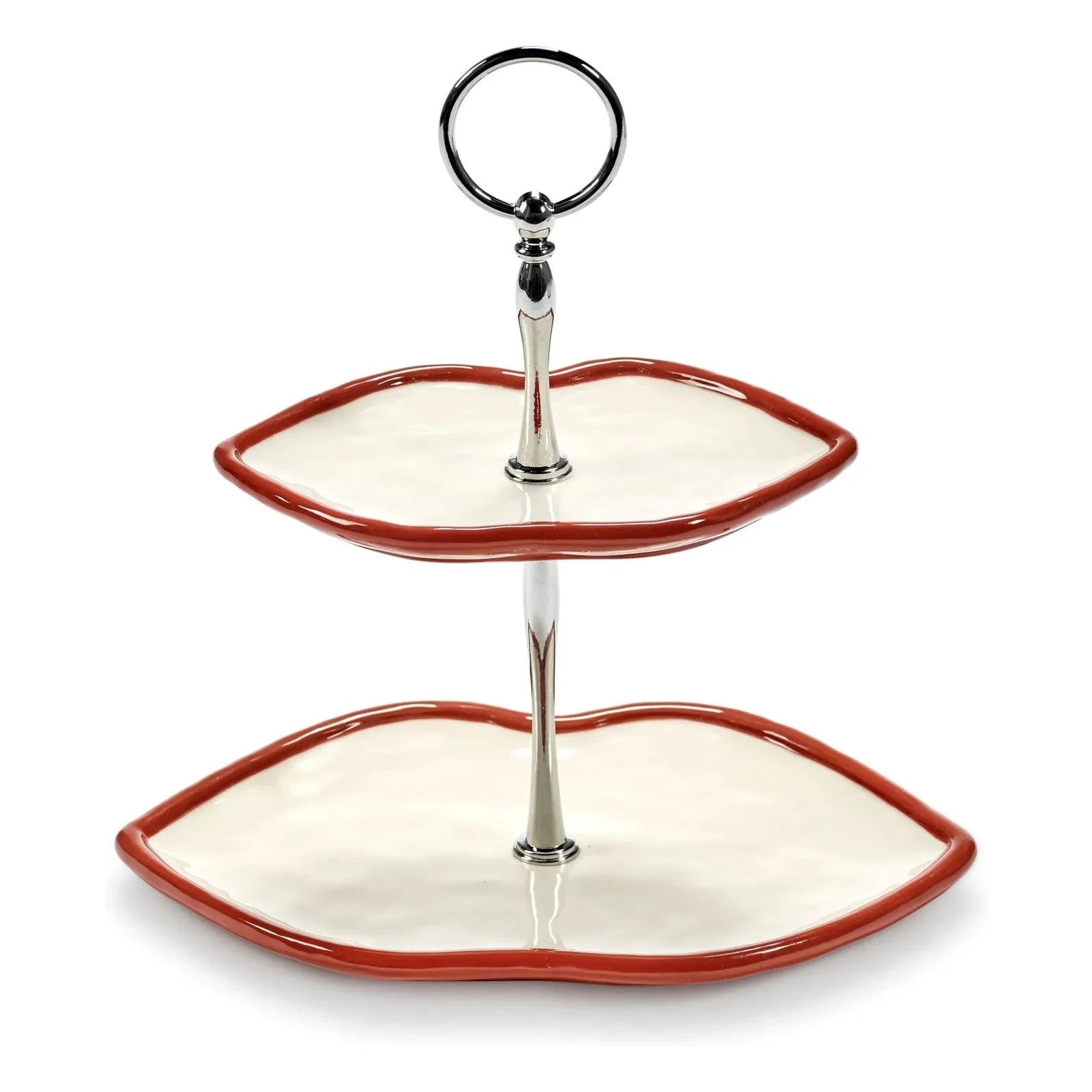 Serax - Double-layer Cake Stand, Wouters & Hendrix | Red