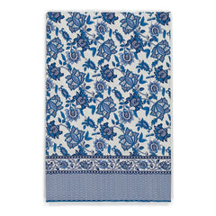 Louise Misha - Carla Organic Cotton Tablecloth | Blue