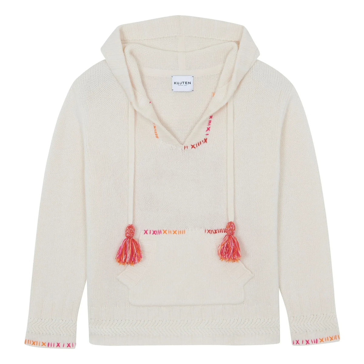 Kujten - Solmar Cashmere Sweater | White