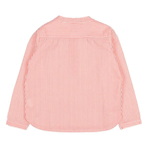 Búho - Kurta Striped Seersucker | Red