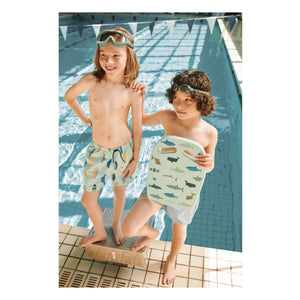 Liewood - Duke Surf Recycled Fiber Swimsuit Shorts | Turquoise