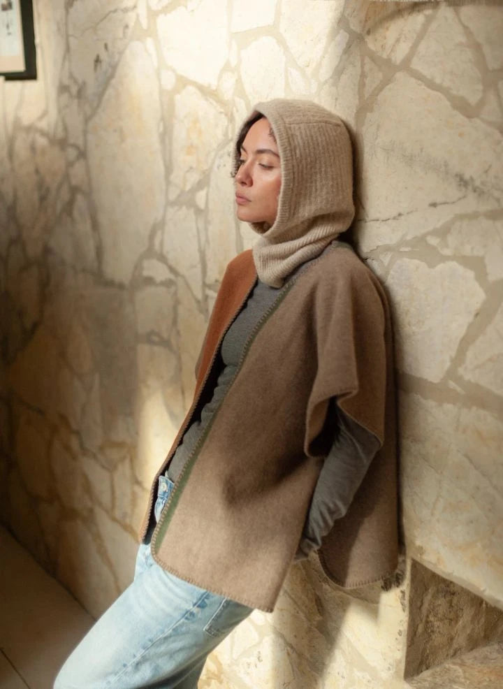 La Méricaine - Mountain Wool Kimono | Camel