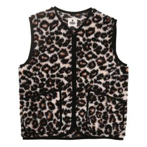 Coldbreaker - Pepitko Sleeveless Jacket | Leopard