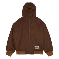 Hundred Pieces - Matt Hooded Jacket | Brown