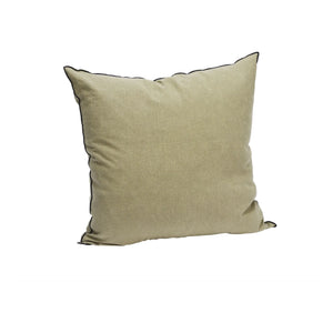 Madam Stoltz - Linen and Cotton Pillow Cover | Green