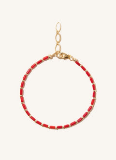 Camille Colette Studio - Main Bracelet | Red