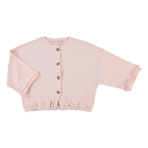 Poudre Organic - Zaatar Cardigan | Pale Pink