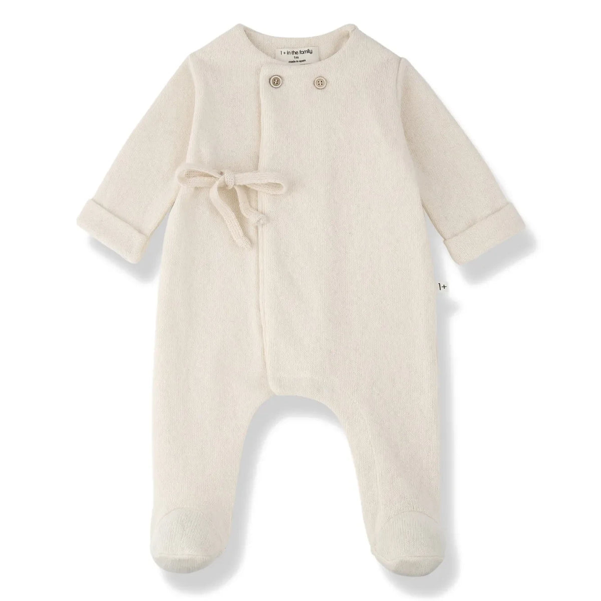 1+ in the family - Havre Full-Length Romper | Ecru
