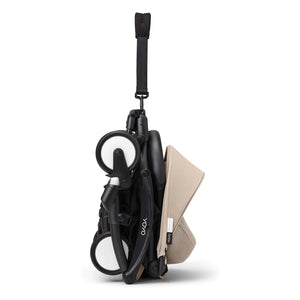 Stokke® - YOYO³ Bonpoint komple bebek arabası 0+ ve 6+ Siyah çerçeve | Bej