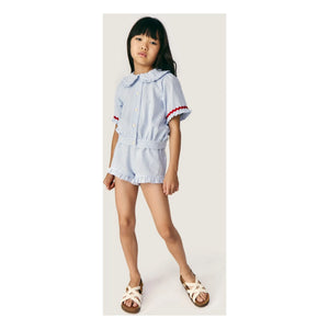 Mipounet - Short Colette Vichy | Light Blue