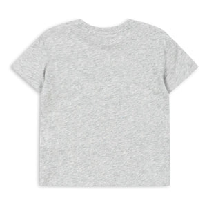 Konges Sløjd - Famo Dinner Party Organic Cotton T-Shirt | Grey Melange