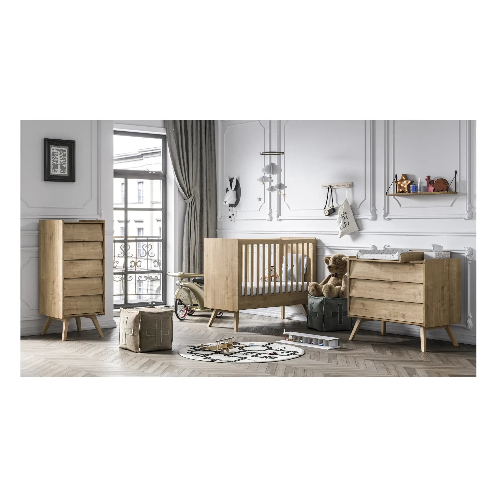 VOX - Vintage Changing Unit Top | Oak