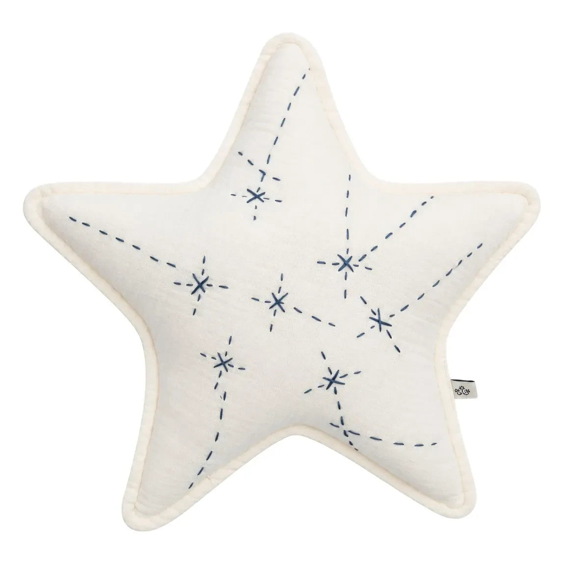 Editions Aimable - Ferdinand star-shaped pillow | Ivory Gauze