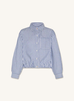 AO76 - Striped Shirt | Blue