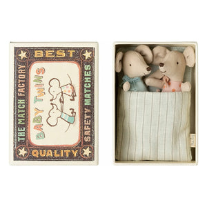 Maileg - Twin Baby Mice in Boxes