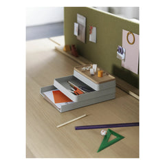 Muuto - Adjustable Desktop Storage | Gray