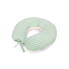 Avery Row Nursing Pillow - Greenhouse Gingham-Nursing Pillows-Greenhouse Gingham- | Natural Baby Shower