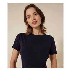 Petit Bateau - Organic Cotton Crew Neck T-Shirt | Navy