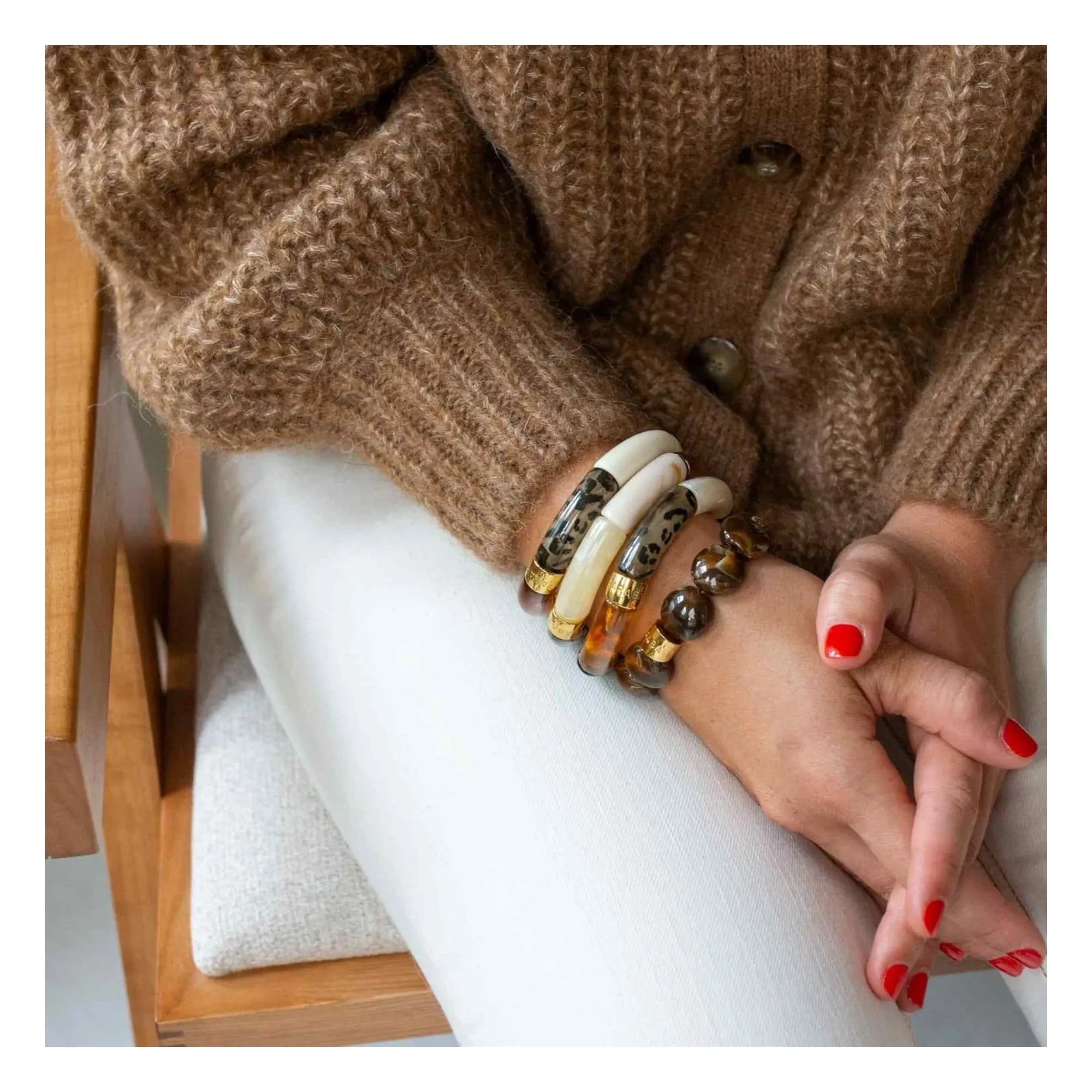 Parabaya - Bombom Feli Hazelnut Bracelet | Hazel