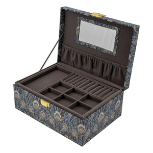 Bon Dep - Large MW Liberty Queen Hera Spot Jewelry Box | Midnight Blue