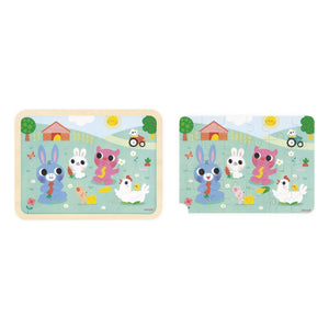 Janod - Farm Puzzle - 24 Pieces