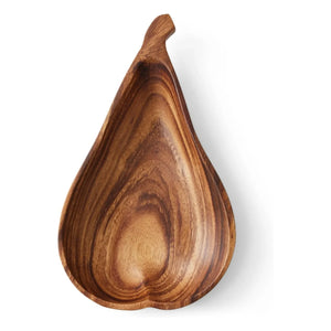 HKliving - Acacia pear plate
