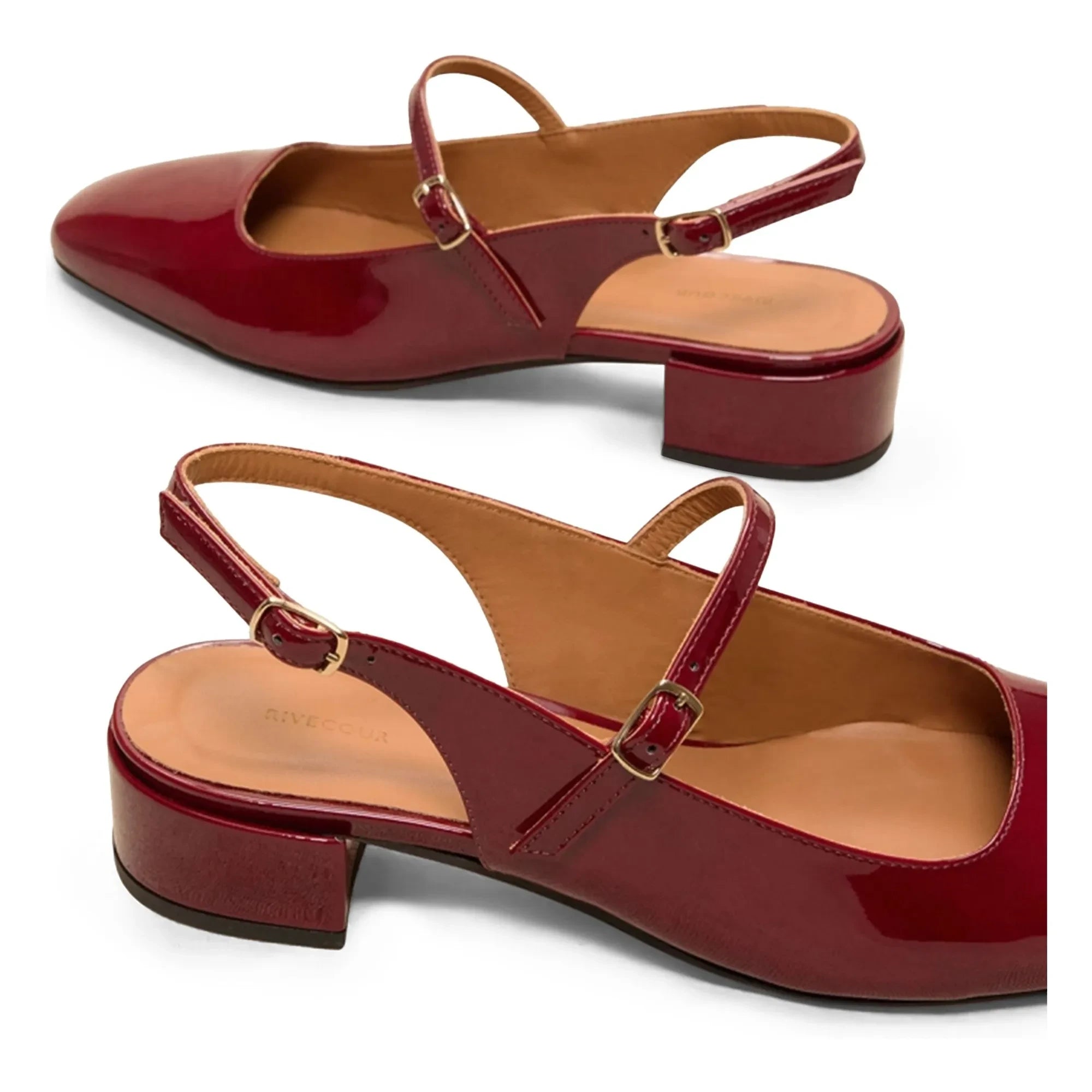 Rivecour - Ballerina Shoes No:122 | Burgundy