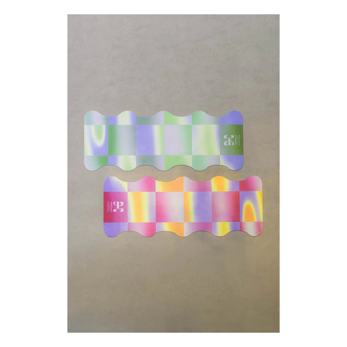 Hercule Studio - Mar Breath-In Yoga Mat, Leslie David - Limited Edition | Pink