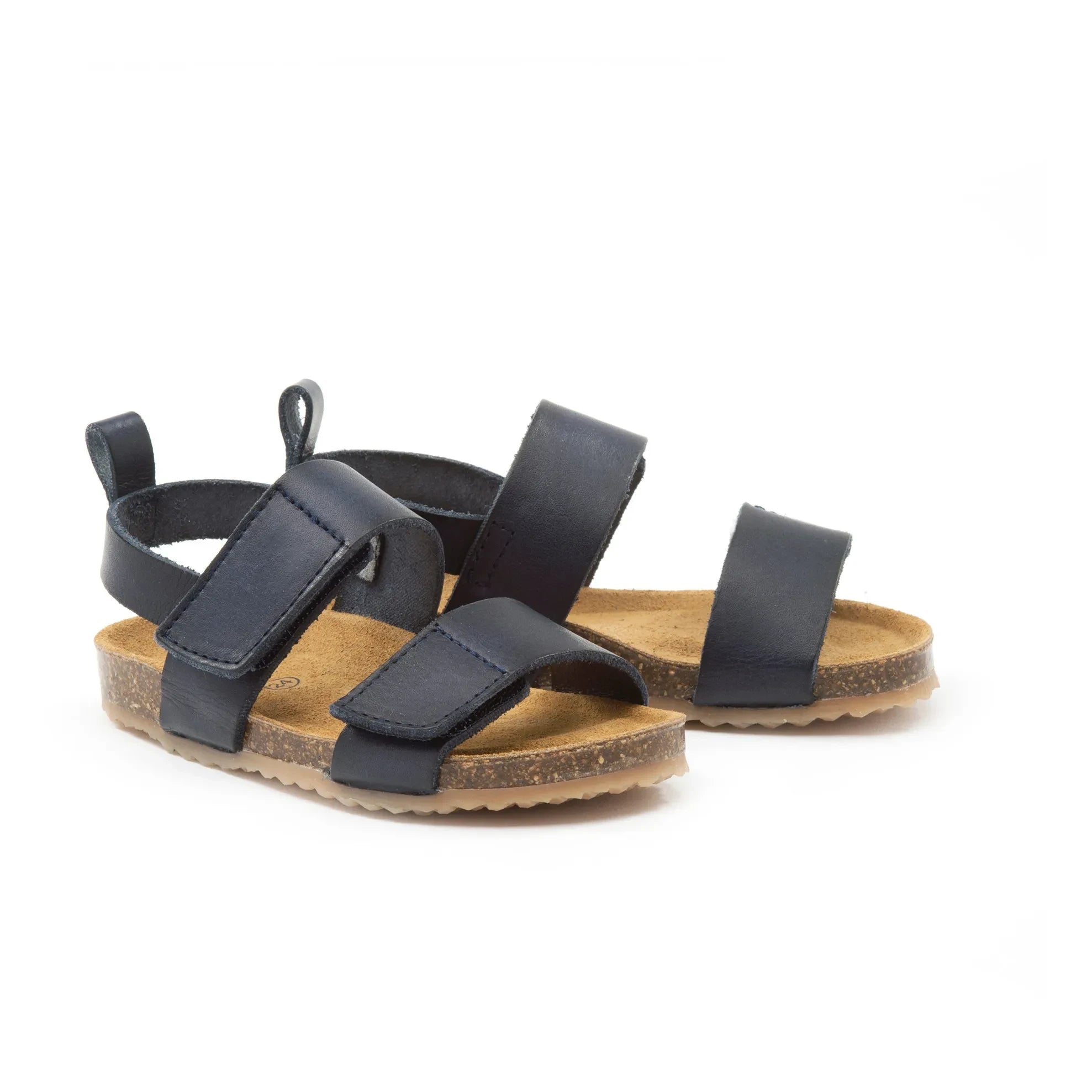 Pèpè - Two Con Me - Double Buckle Sandals | Navy Blue