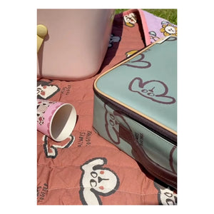 Studio Loco - Dog suitcase | Grey Blue