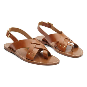 Rivecour - Leather Sandals No.204 | Cognac