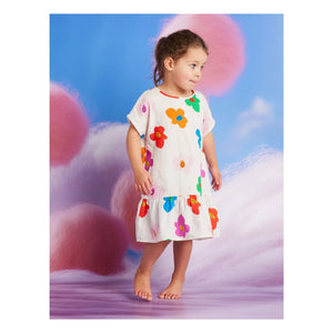 Halcyon Nights - Floral Dress | Ivory